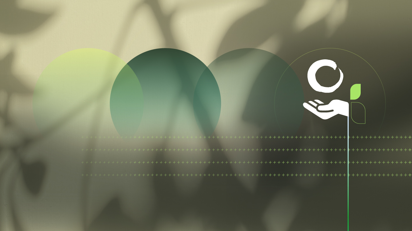 Cityscape and infrastructure representing sustainable, data-driven transformation